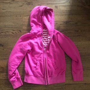 Pink J.Crew Hoodie Size Small